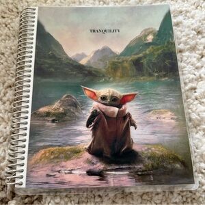 Erin Condrin Star Wars Grogu's Path Notebook Never used